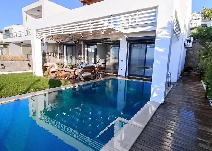 Villa Aleph-kiralik Muestakil Havuzlu Luex Bodrum